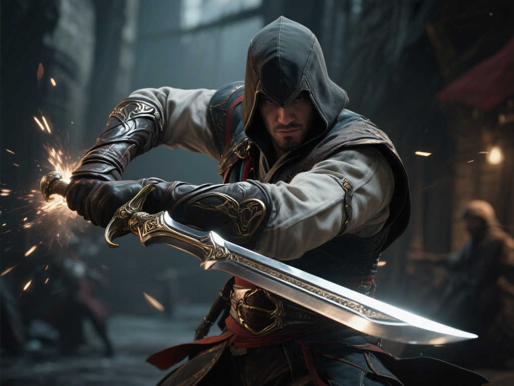 玩家揭秘《刺客信条:影》炫酷袖剑:一秒出鞘,帅气爆棚! 玩家揭秘《刺客信条:影》炫酷袖剑:一秒出鞘,帅气爆棚!